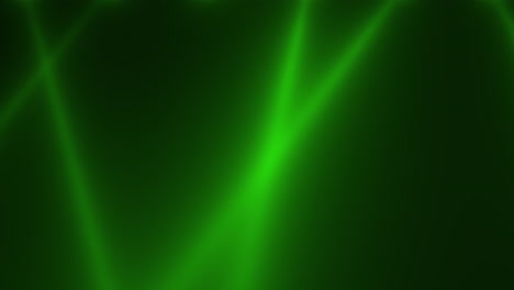 glowing green spotlight beams on black gradient