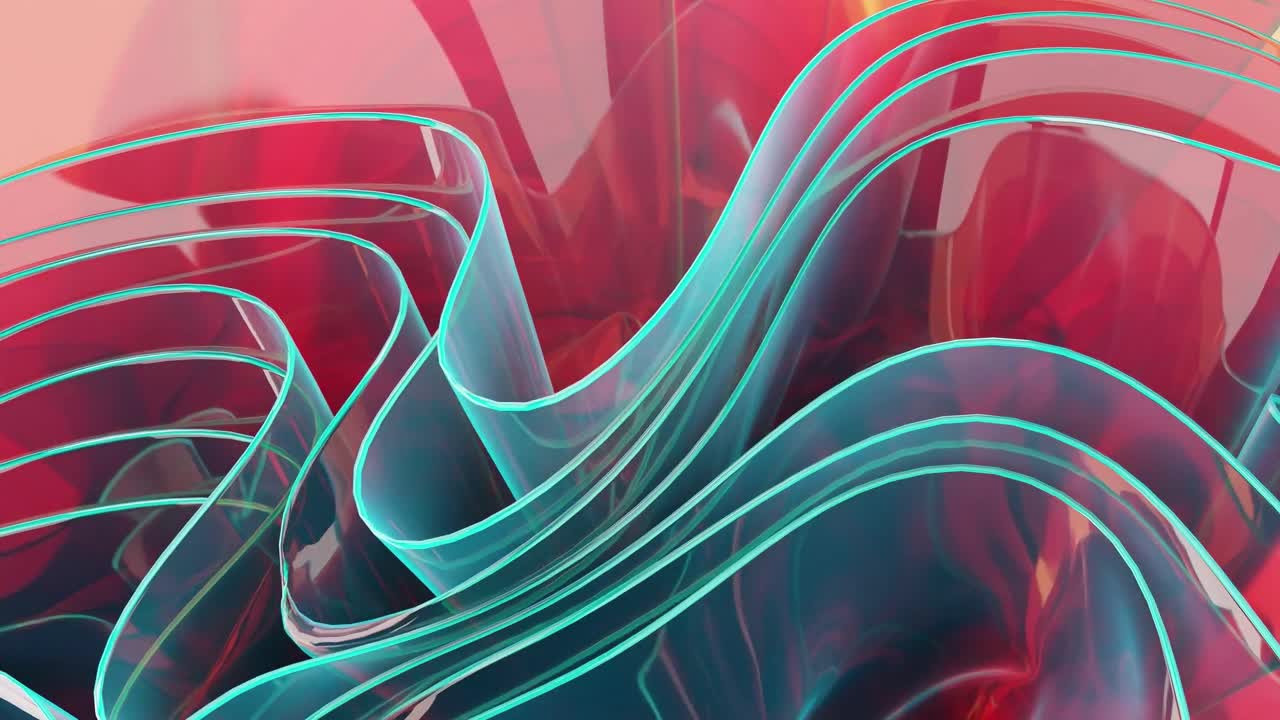 Ethereal Flow: A Dance of Light and Color