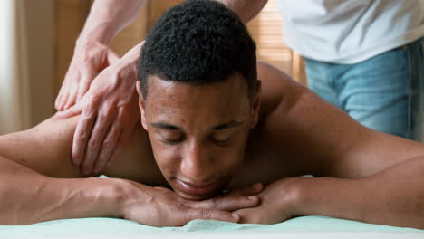 Man-getting-a-massage