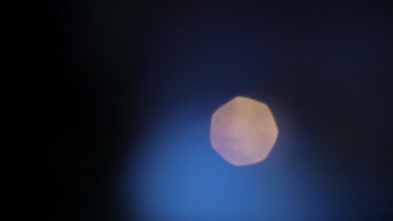 보케 이미지, 파랑 및 빨강 색상