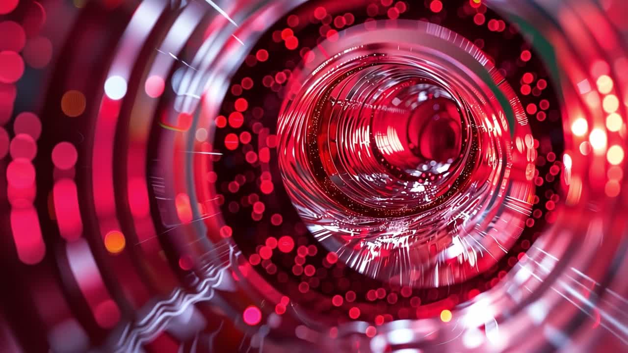 추상적인 은 터널