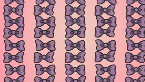 animación de pajaritas flotando sobre un fondo naranja