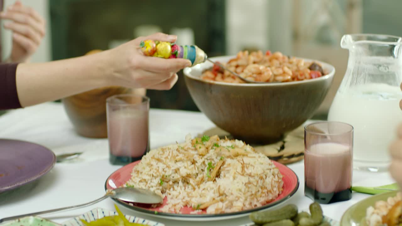 frijoles cocidos al estilo mediterráneo tradicional