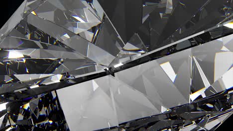 slowly rotating diamond, beautiful background. 4k, close-up, seamless loop.