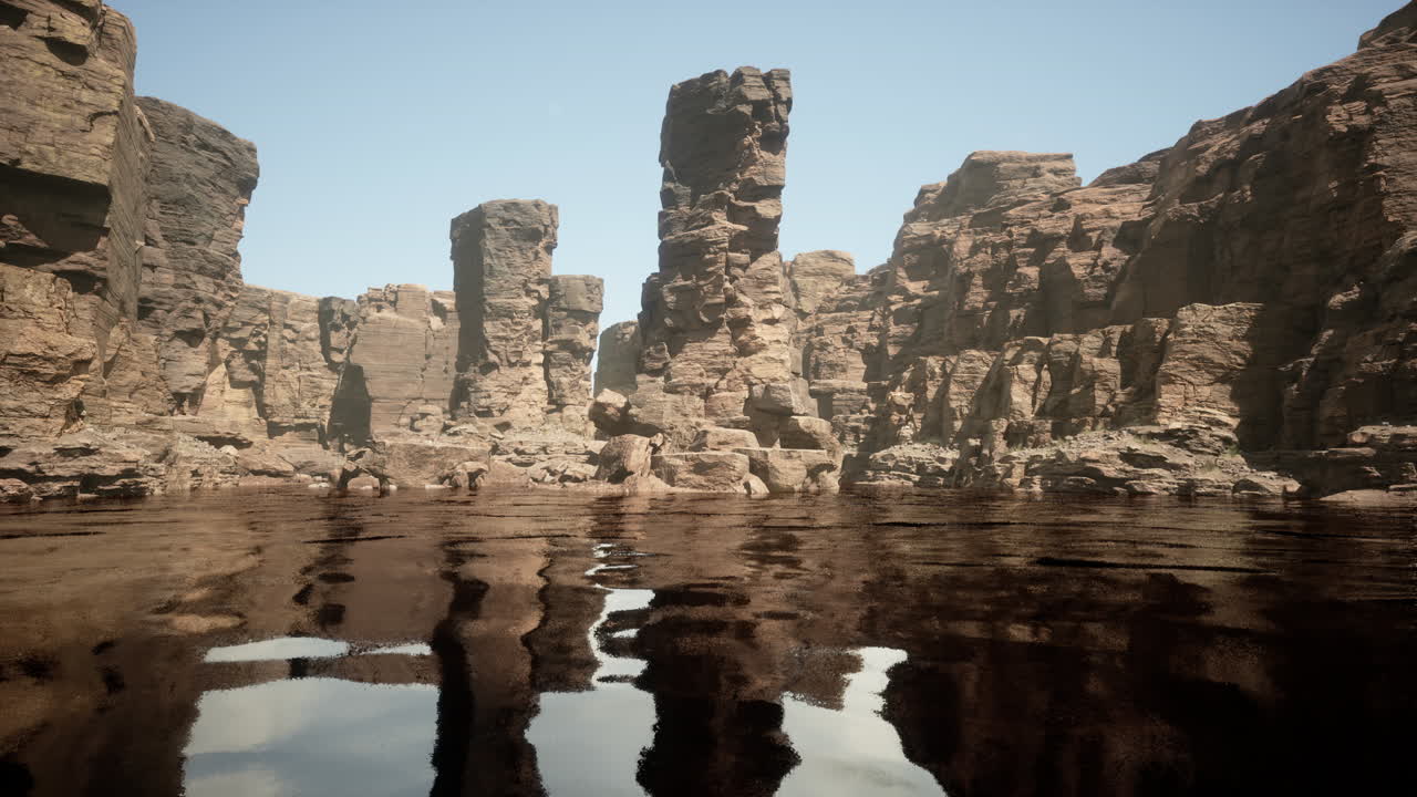 외계인 협곡 풍경