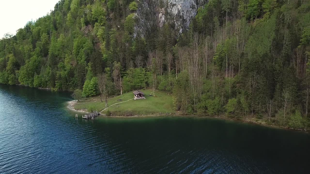 cabaña junto al lago konigsee en alemania
