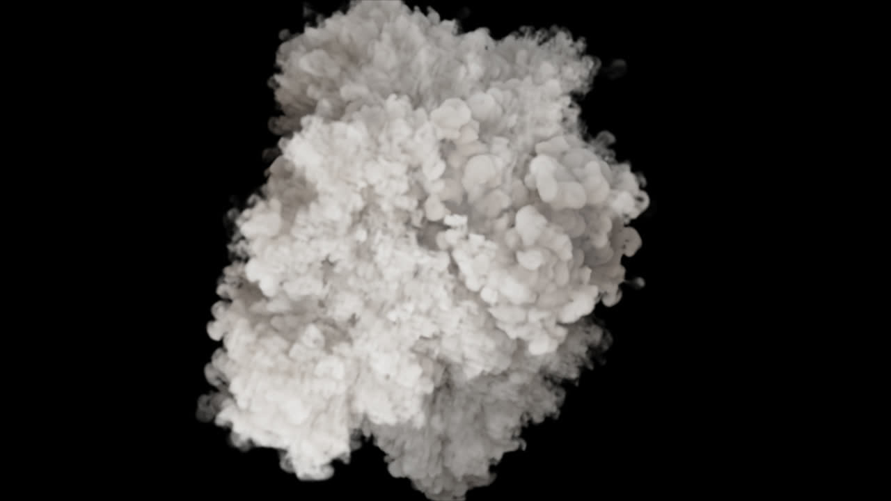 абстрактный взрыв дыма или чернил