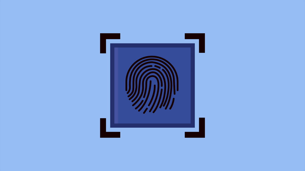 seguridad de huellas dactilares en el objetivo