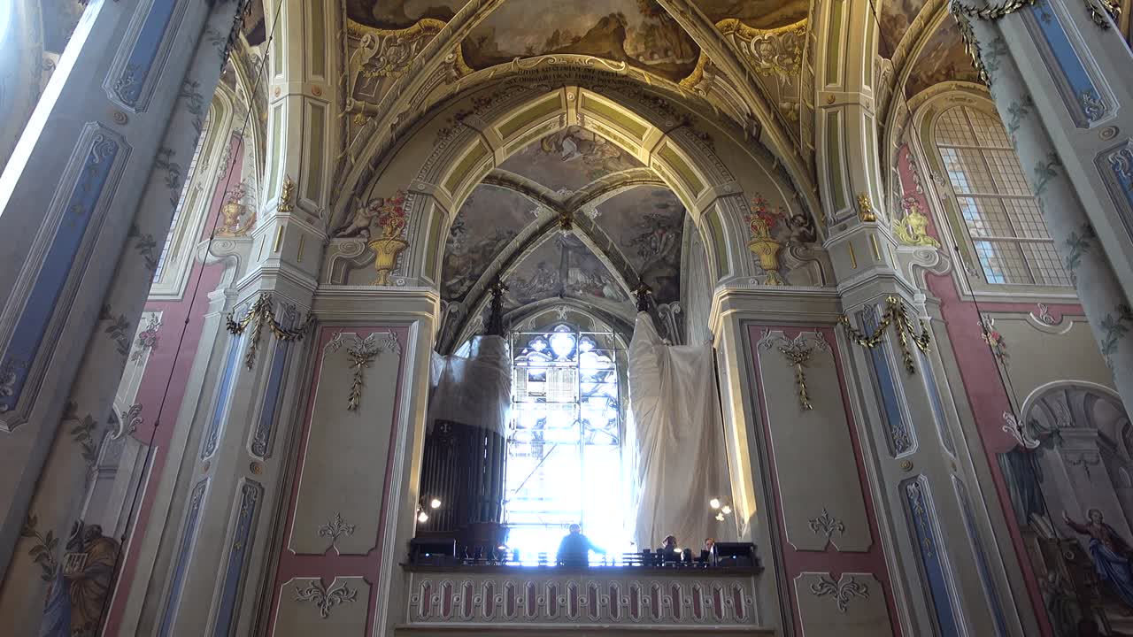 Riprese della Cattedrale Cattolica. Leopoli, Ucraina