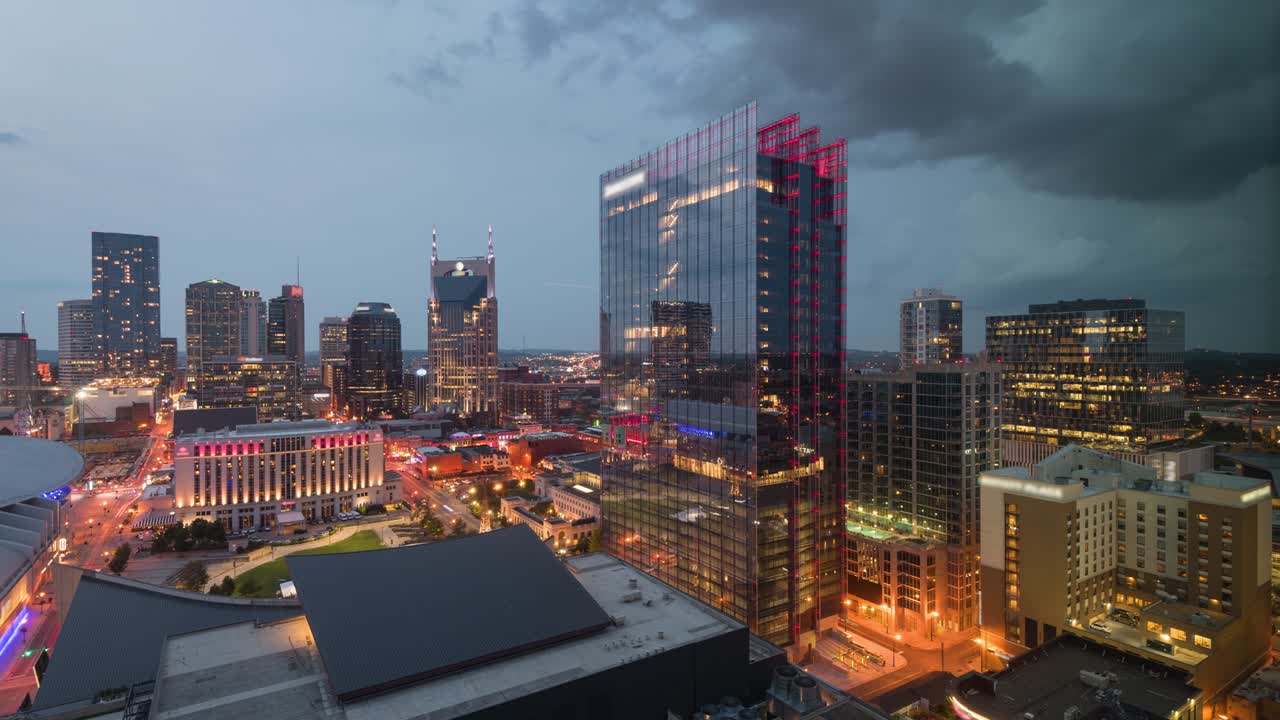 Nashville, Tennessee, USA Downtown Cityscape