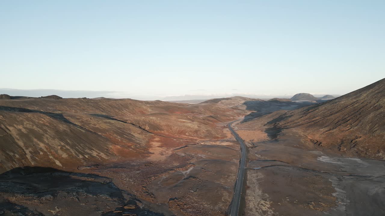 Iceland in it's simply smooth shape