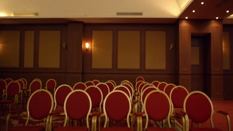 empty conference hall