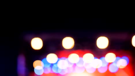 fondo de iluminación de concierto desenfocado