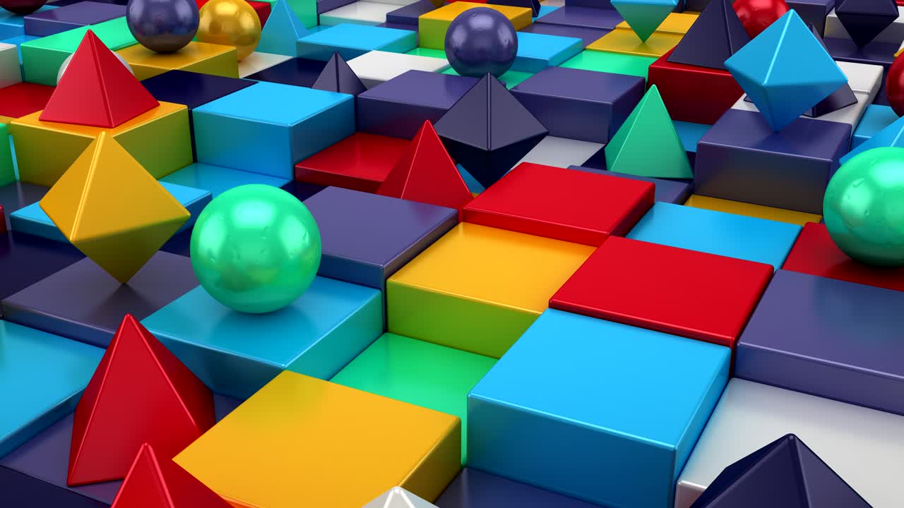 fondo de formas geométricas