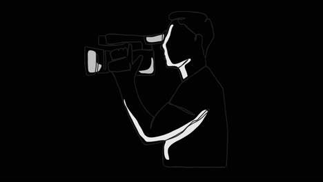 cameraman silhouette