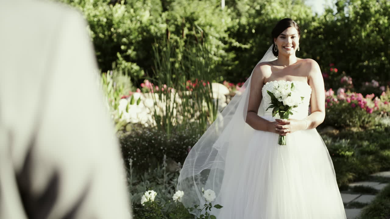 She's such a beautiful bride