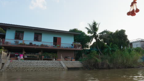 Canalside Houses in Southeast Asia