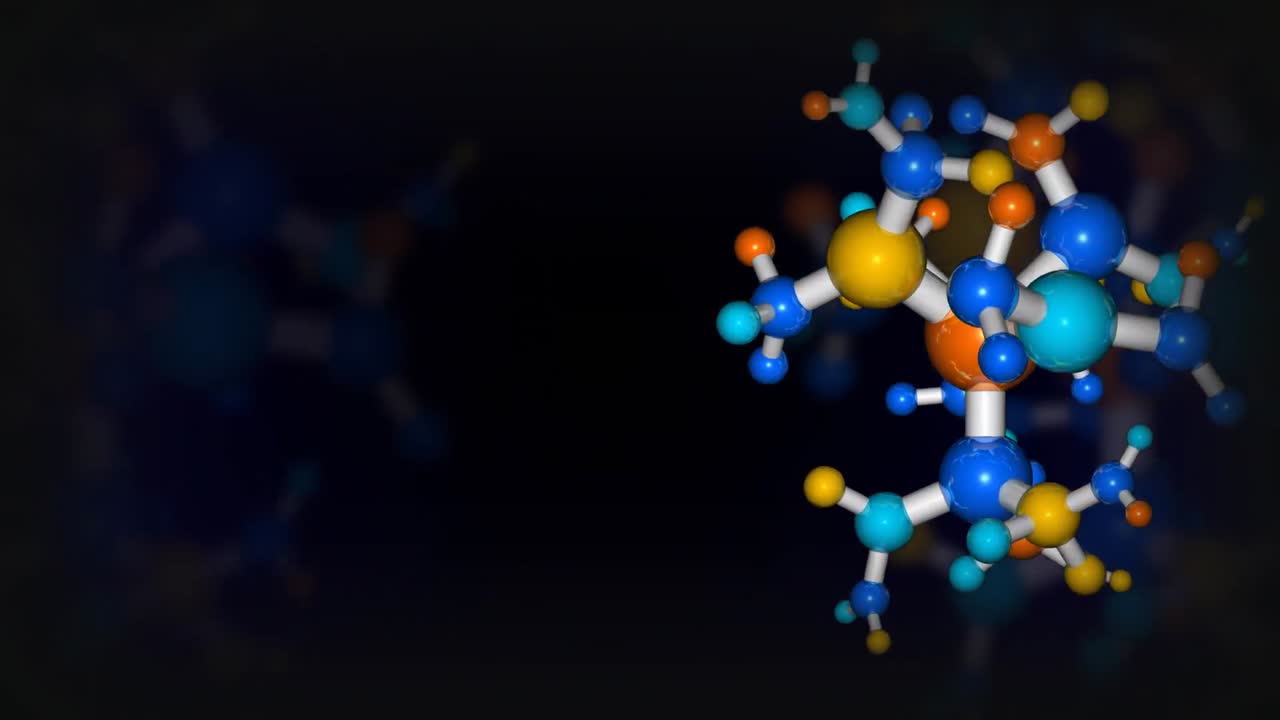 adn colorido en movimiento