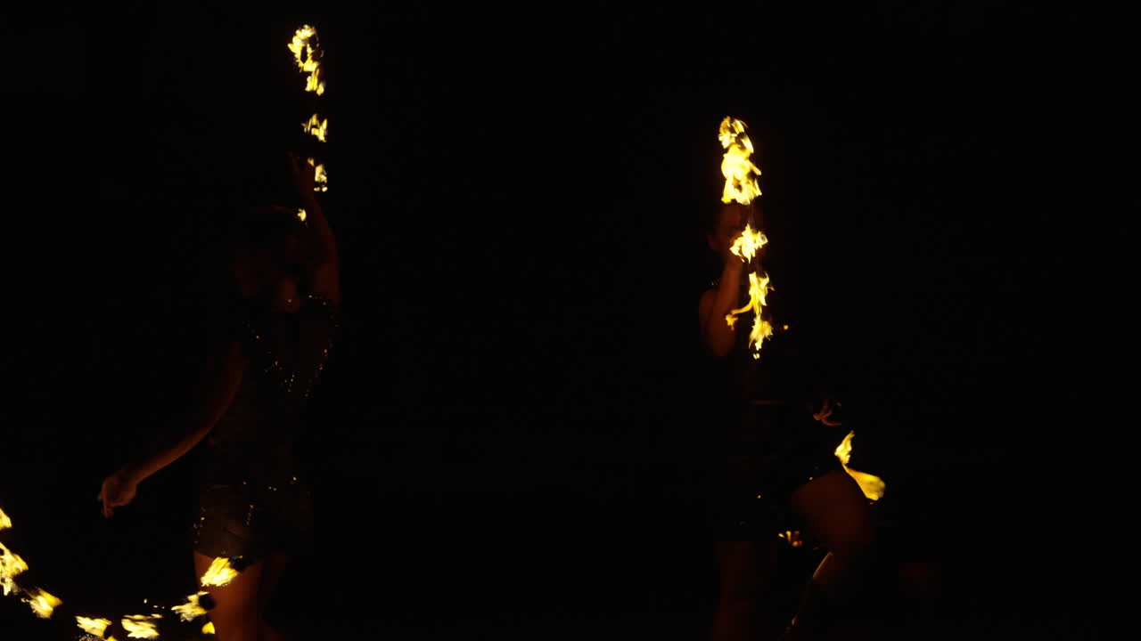 Fire Dancers Performance