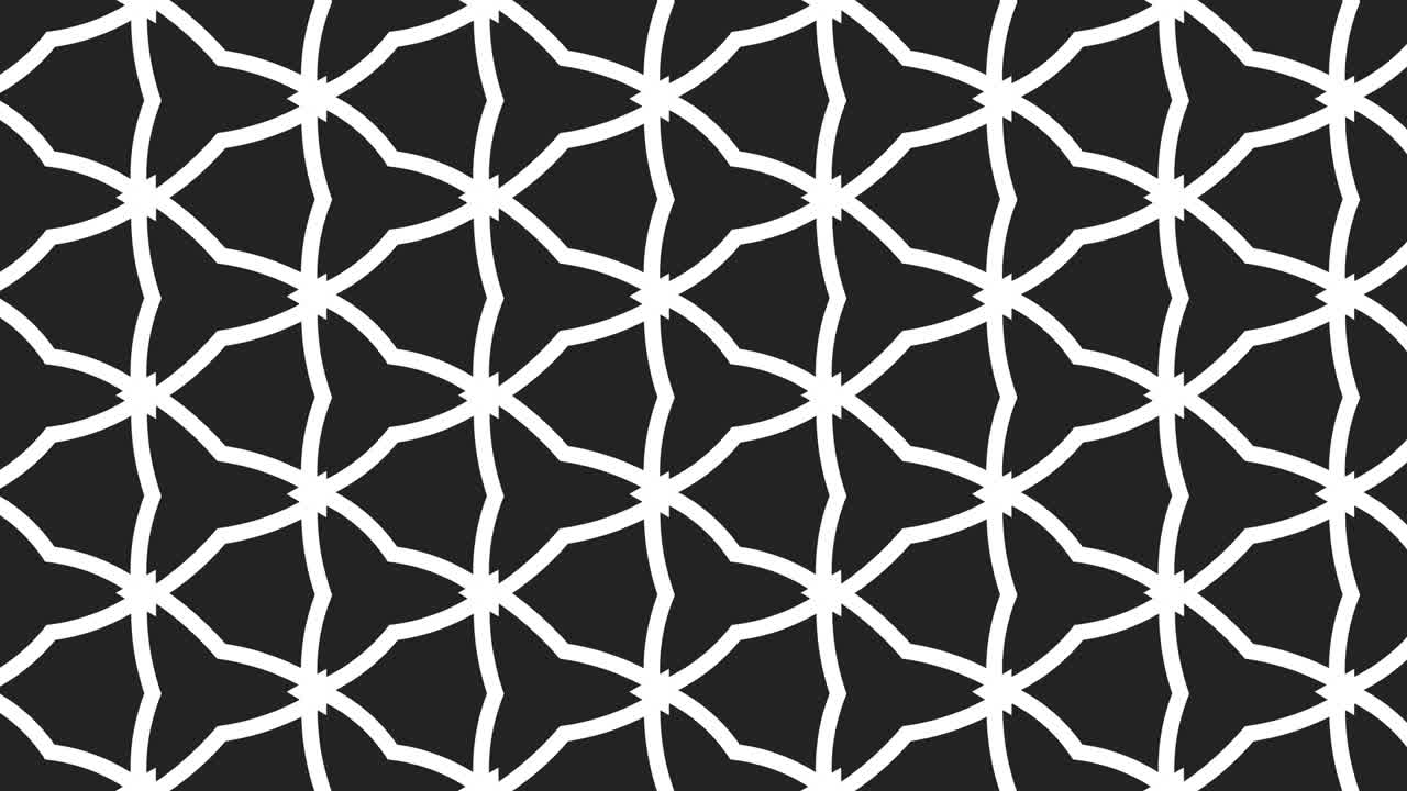 Animated seamless pattern design floating