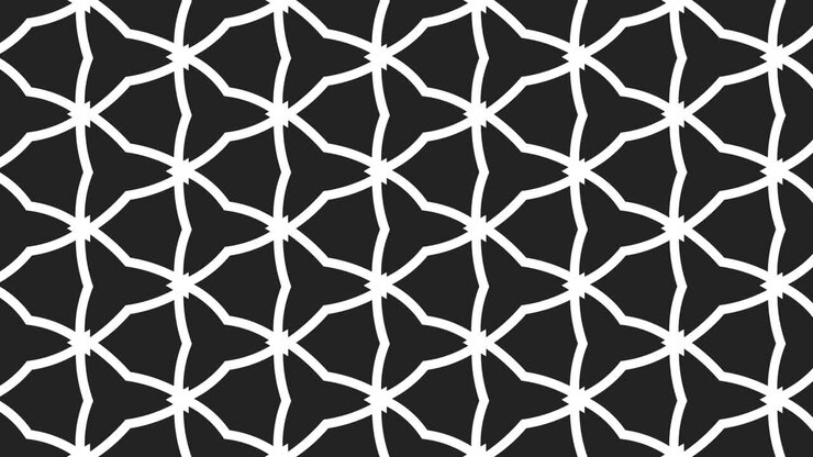Animated seamless pattern design floating