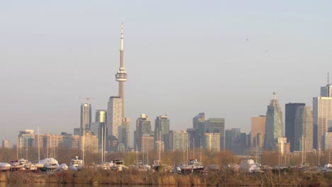 die skyline von toronto, kanada