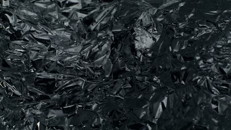 crumpled aluminum foil texture