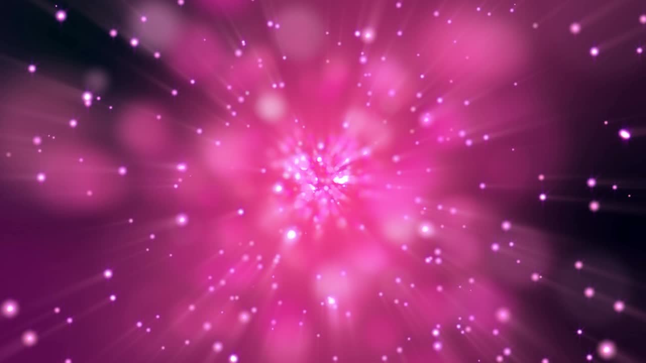 el brillo púrpura brilla en la explosión. animación abstracta.