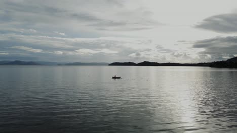 A-fisherman-and-a-small-boat