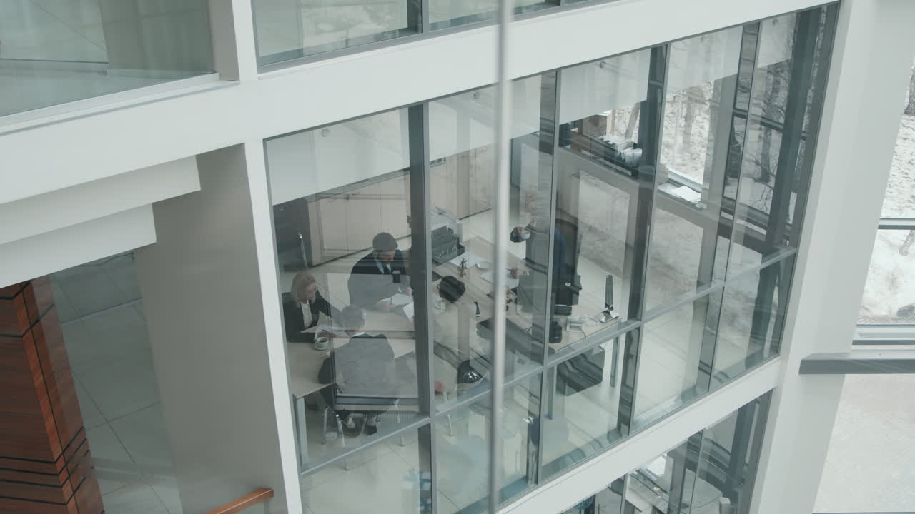Business People Having Meeting at Conference Room