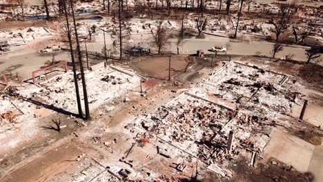 impactante vista aérea de la devastación del desastre del incendio de santa rosa tubbs 2017 21