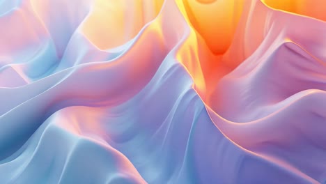 abstract pastel fluid shapes