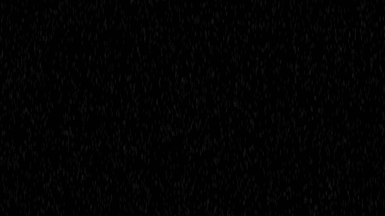 heavy rain animation with medium size