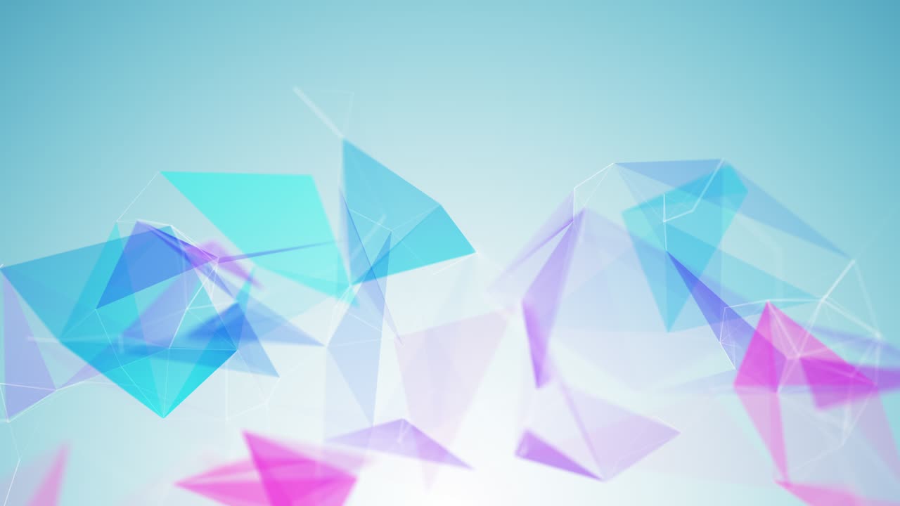 formas abstractas plexo animación de fondo