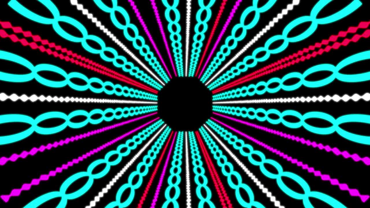 el progreso del túnel cibernético animación gráficos de movimiento