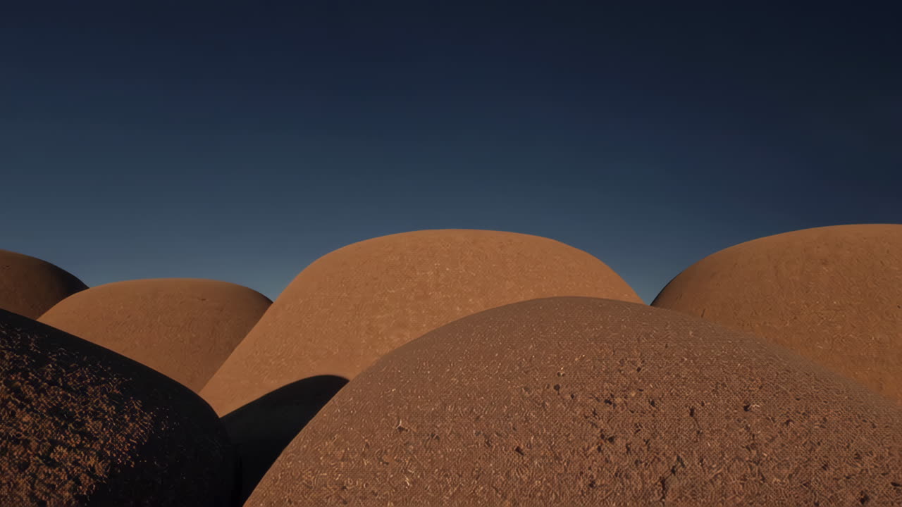 Abstract Desert Hillscape
