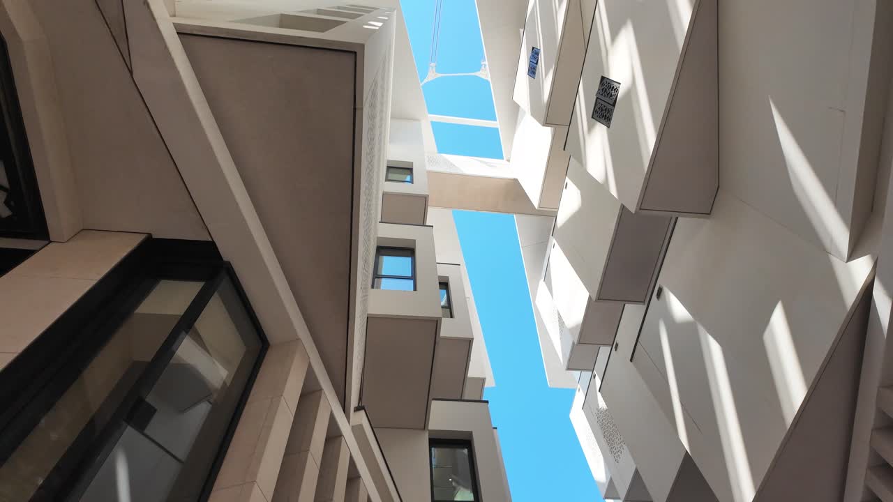 Modern Architecture and Blue Sky