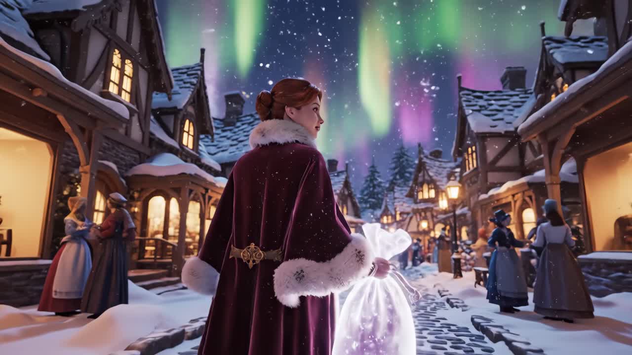 Christmas in a winter wonderland