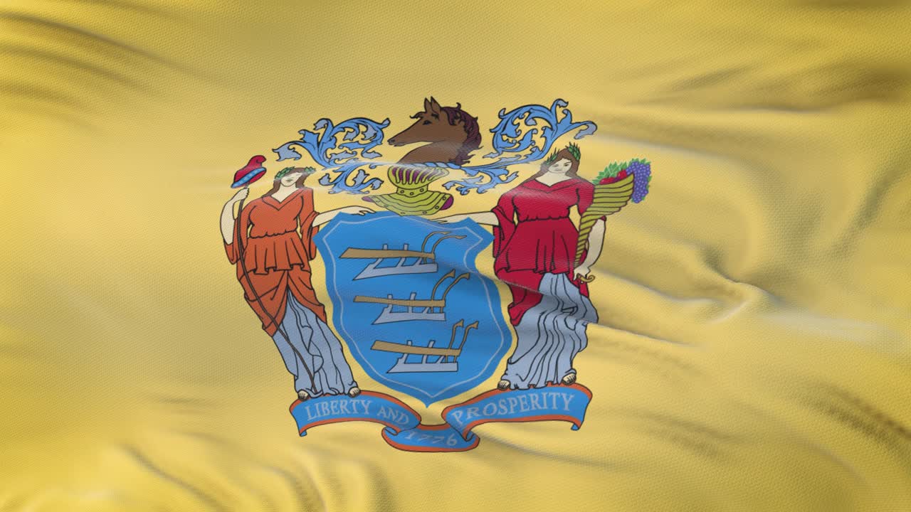 뉴저지 (미국 주) 발이 바람에 흔들리고 매우 상세한 직물 질감으로.