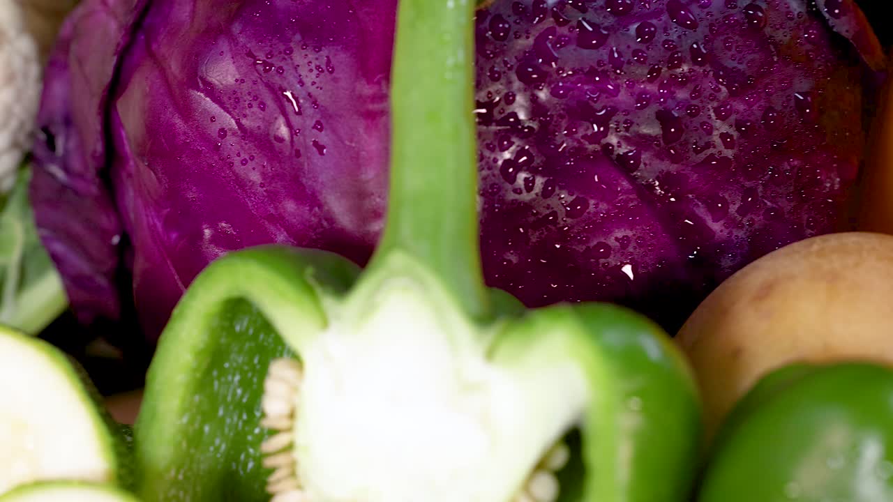 variedad de verduras frescas