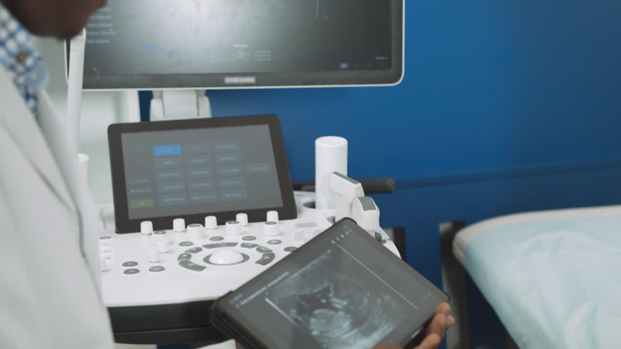 Exame médico por ultrassom