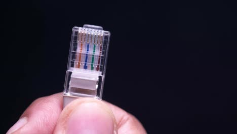 conector de cable de red rj45