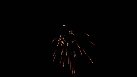 imágenes de bucle fuegos artificiales con luces brillantes y estrellas, enciende una explosión en un modo de mezcla de fondo negro