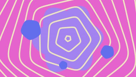 fondo pentagonal de colores