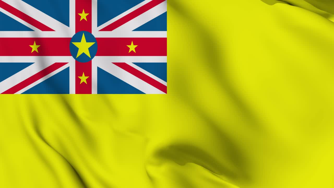 니우에 발의 무질서한 흔들림 애니메이션