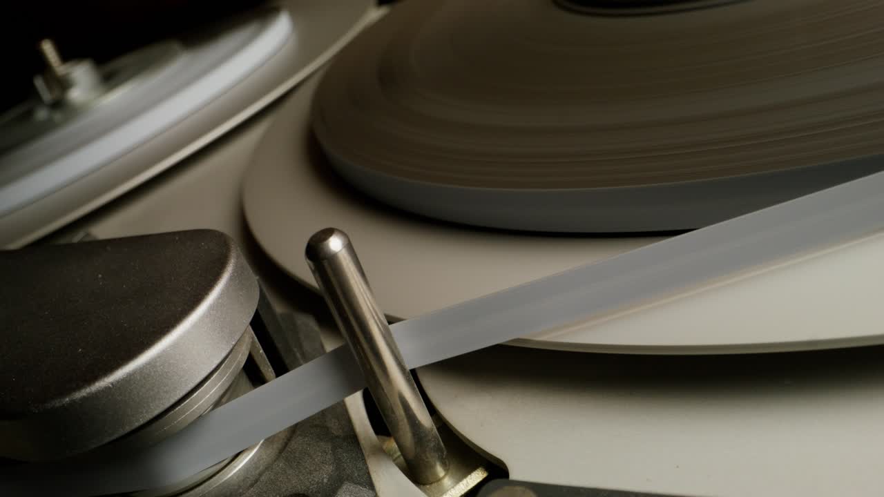 빈티지 필름 릴 기계