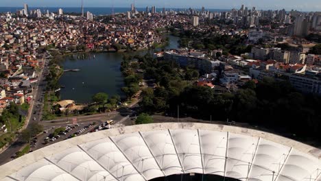 cityscape of salvador state of bahia brazil