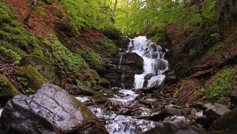 Mountain-landscape-with-rapid-water.