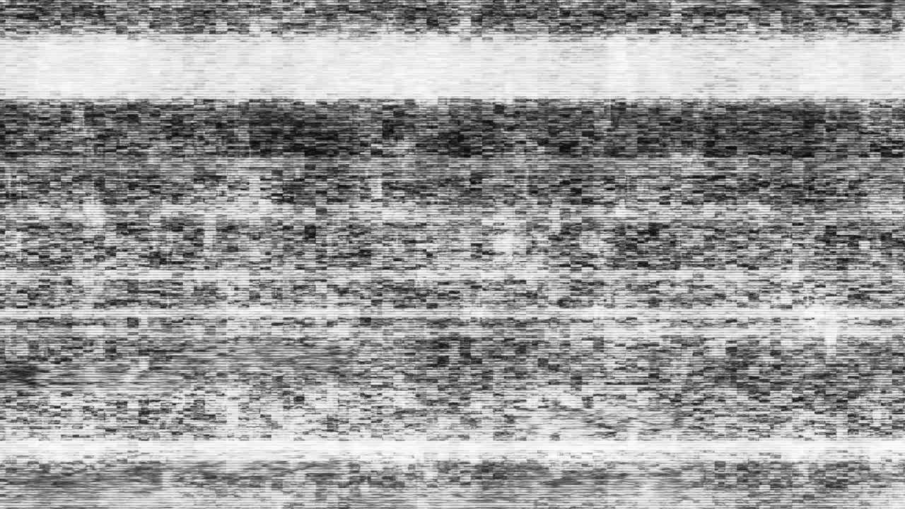 Tv glitch screen static noise texture distorted rippled vhs screen overlay glitch pixelated
