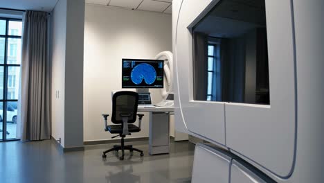 modern medical imaging room